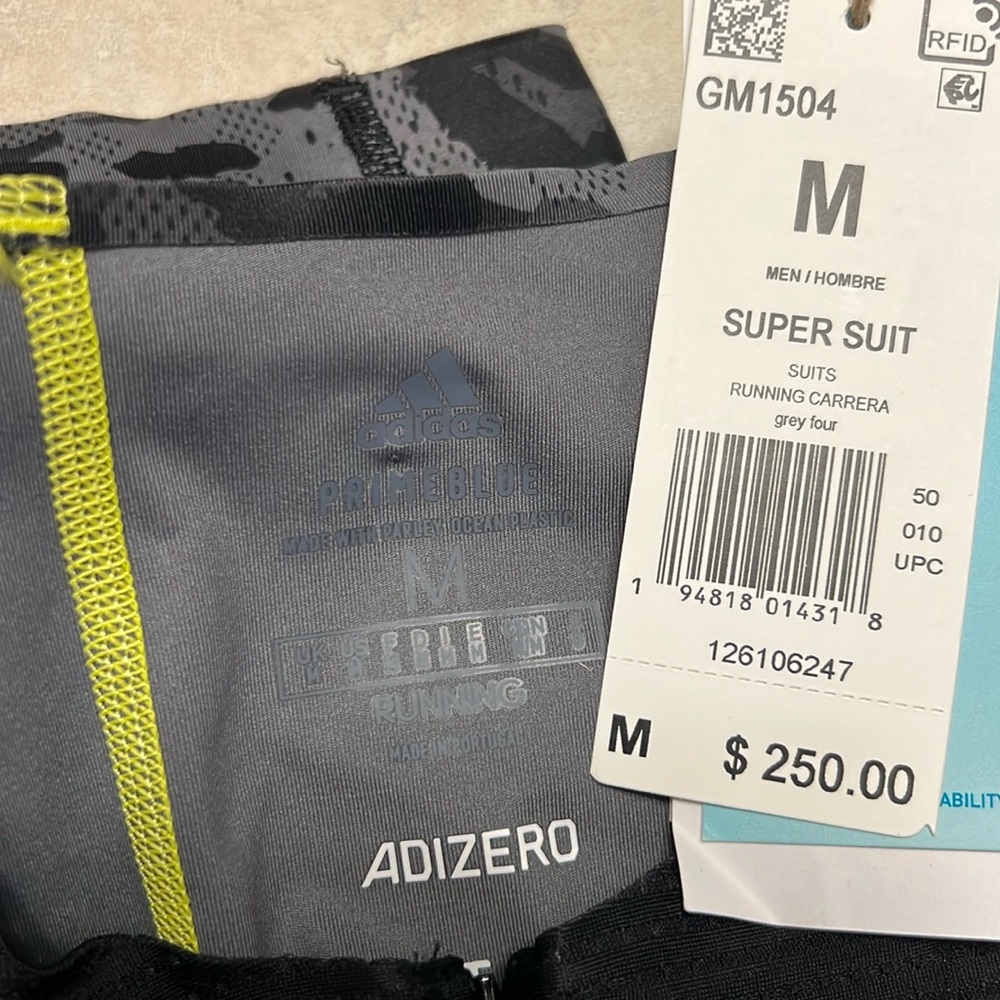 Adidas one piece running suit